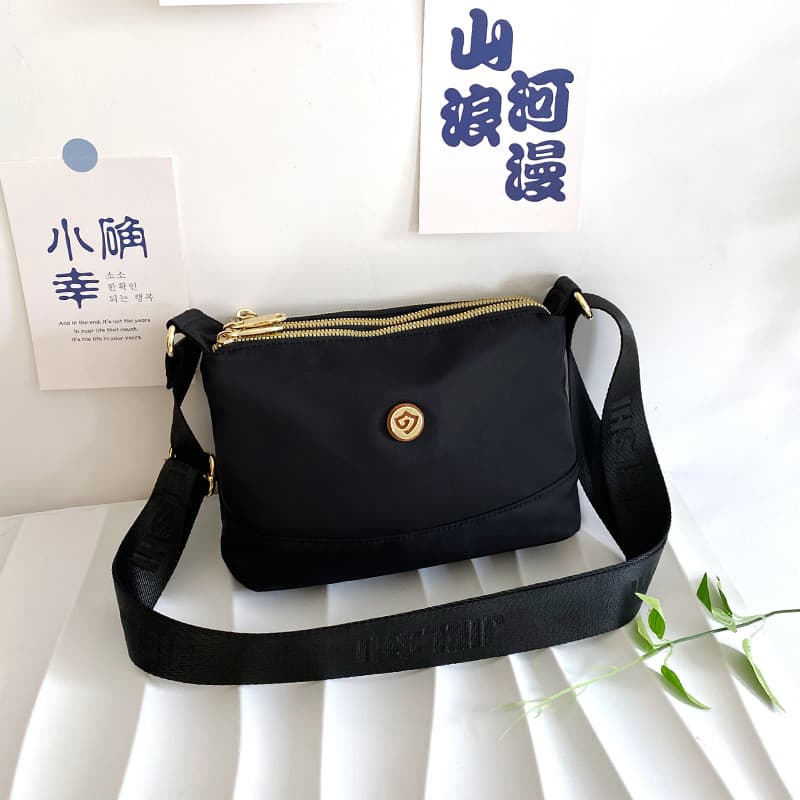 Senhoras saco do telefone móvel mensageiro pequeno saco requintado High-End Multi-camada pano de náilon bolsa feminina b