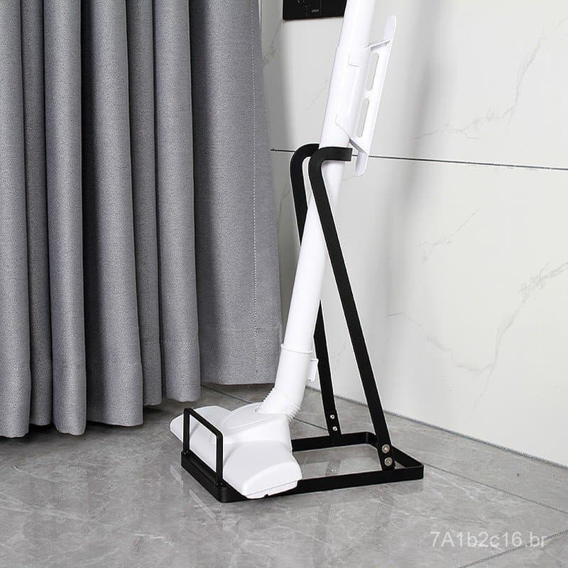 Suporte vertical para aspirador de pó, suporte de chão para armazenamento, suporte para aspirador sem furos, suporte par