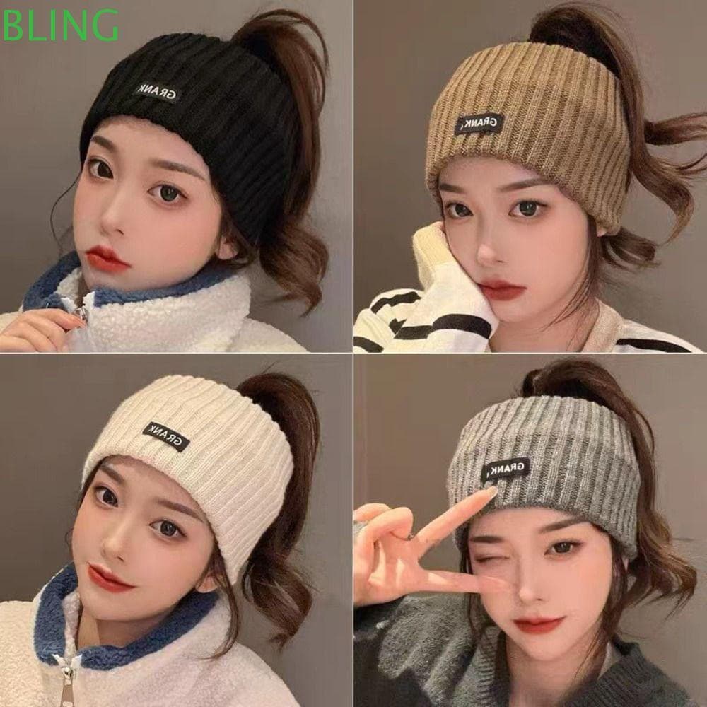 BLING Malha Headbands Chapéu , Faixas De Cabelo Esportivas Acessórios Feminino Bandana Elásticas