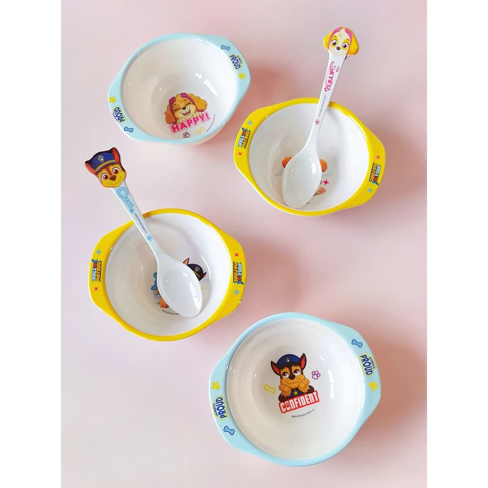 Wang Team Talheres Tigela infantil resistente a choques Anti-escaldante Doméstico Bebê comendo Tigela de arroz especial