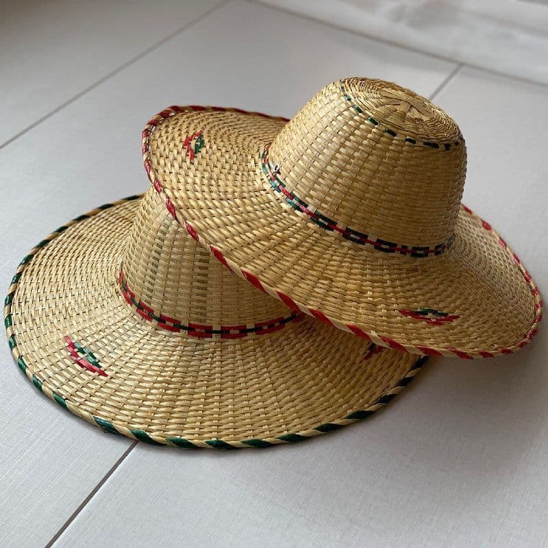 Chapéu de bambu vietnã, guarda-sol, chapéu de palha de bambu, aba grande, chapéu de pesca, tamanho grande, Sanye vietnã,