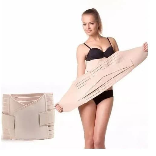 Cinta Modeladora Barriga Pós Parto Cirurgia Reduz Medidas