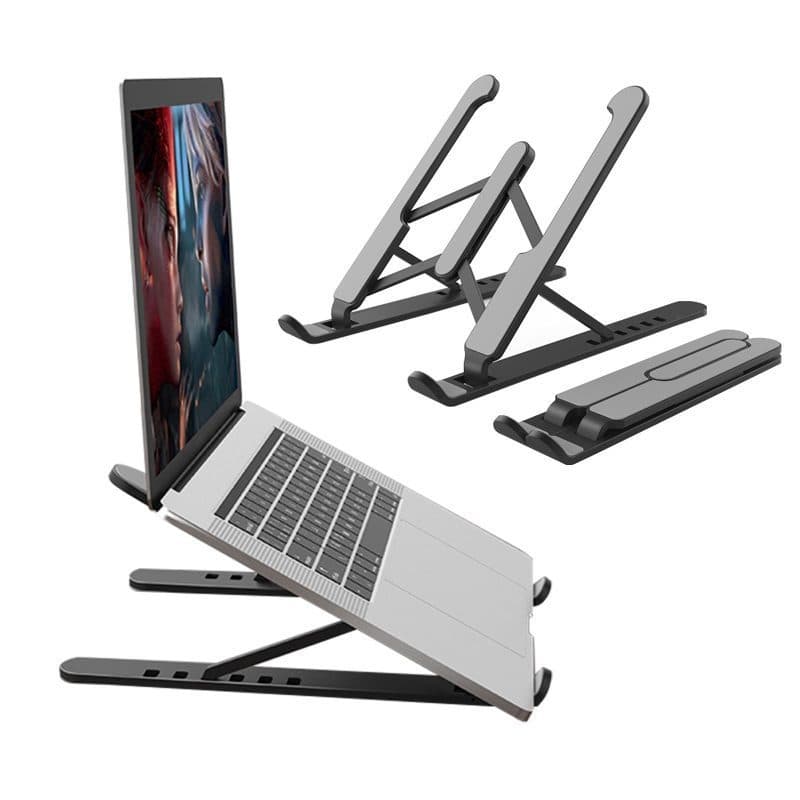 Base Suporte Mesa Para Notebook Regulável Home Office Ergonômico Dobrável Regulável  Apoio Universal