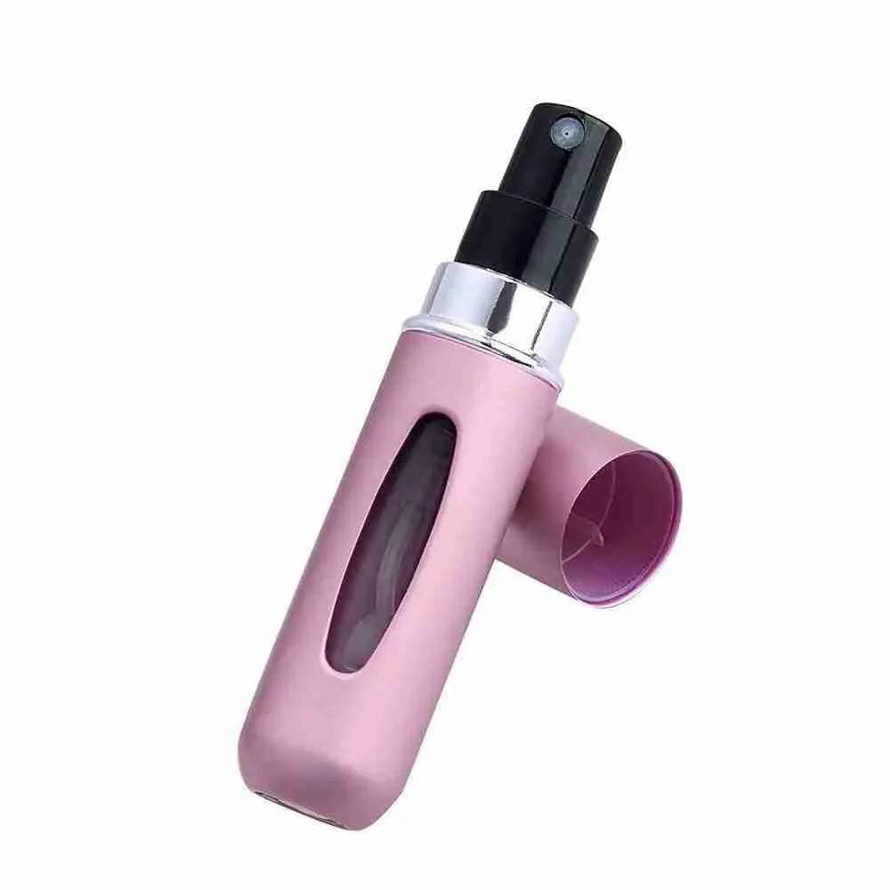 Mini Frasco Porta Perfume Desodorante Body splash Spray Borrifador De Bolsa Viagem Recarregável Portátil 5ml
