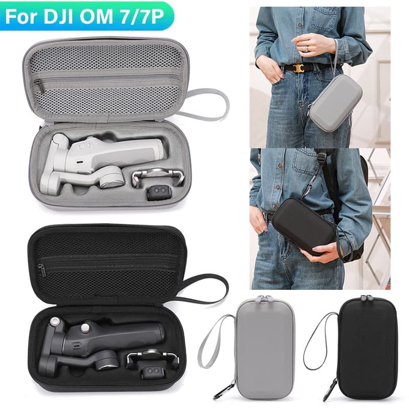 Bolsa Organizadora Portátil Para DJI Osmo Mobile 8/7/7P , Estojo De Armazenamento Viagem , OM 8/7/7P Acessórios Gimbal