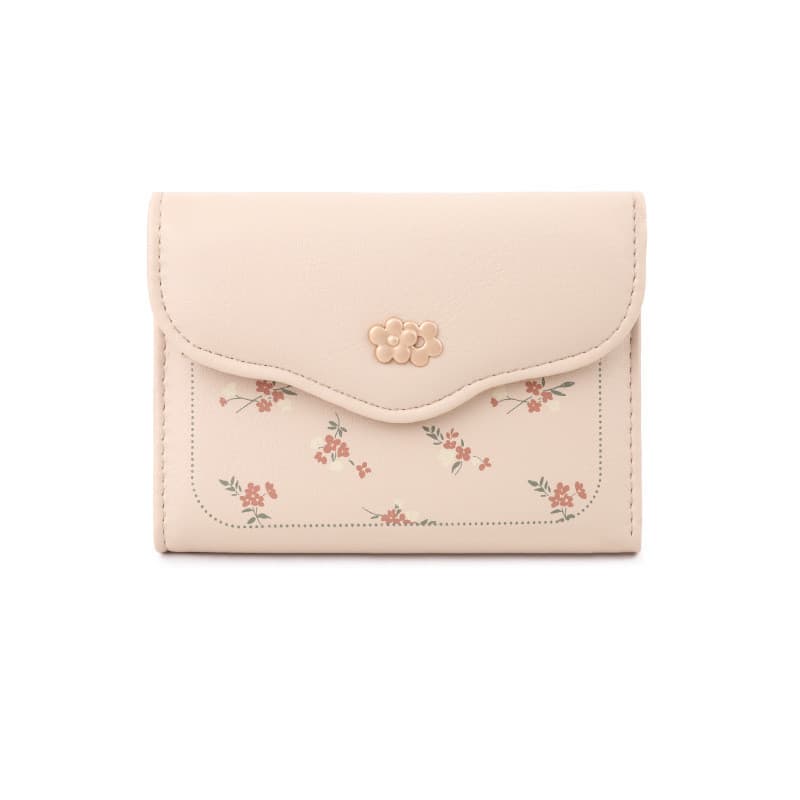 Novo estilo portátil carteira feminina senhora estilo curto estudante moeda bolsa Mini pequeno saco