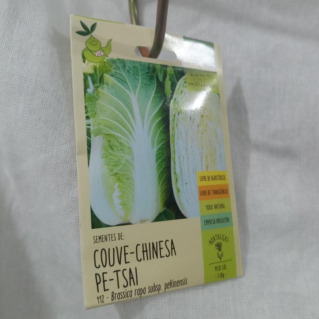 Liolin Garden 600 sementes 800 sementes 1000 sementes Acelga Couve Chinesa Pe-Tsai  Horta Temperos Ervas Jardim Isla