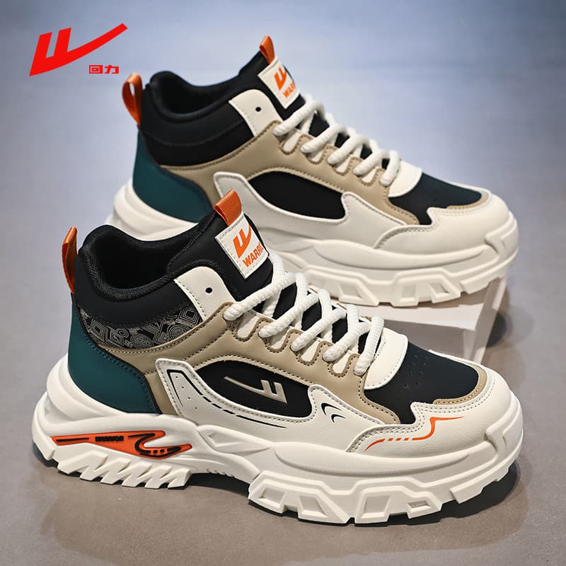 Puxar para trás sapatos masculinos 2026 primavera novo estilo esportes de alta qualidade papai sapatos na moda All-Match