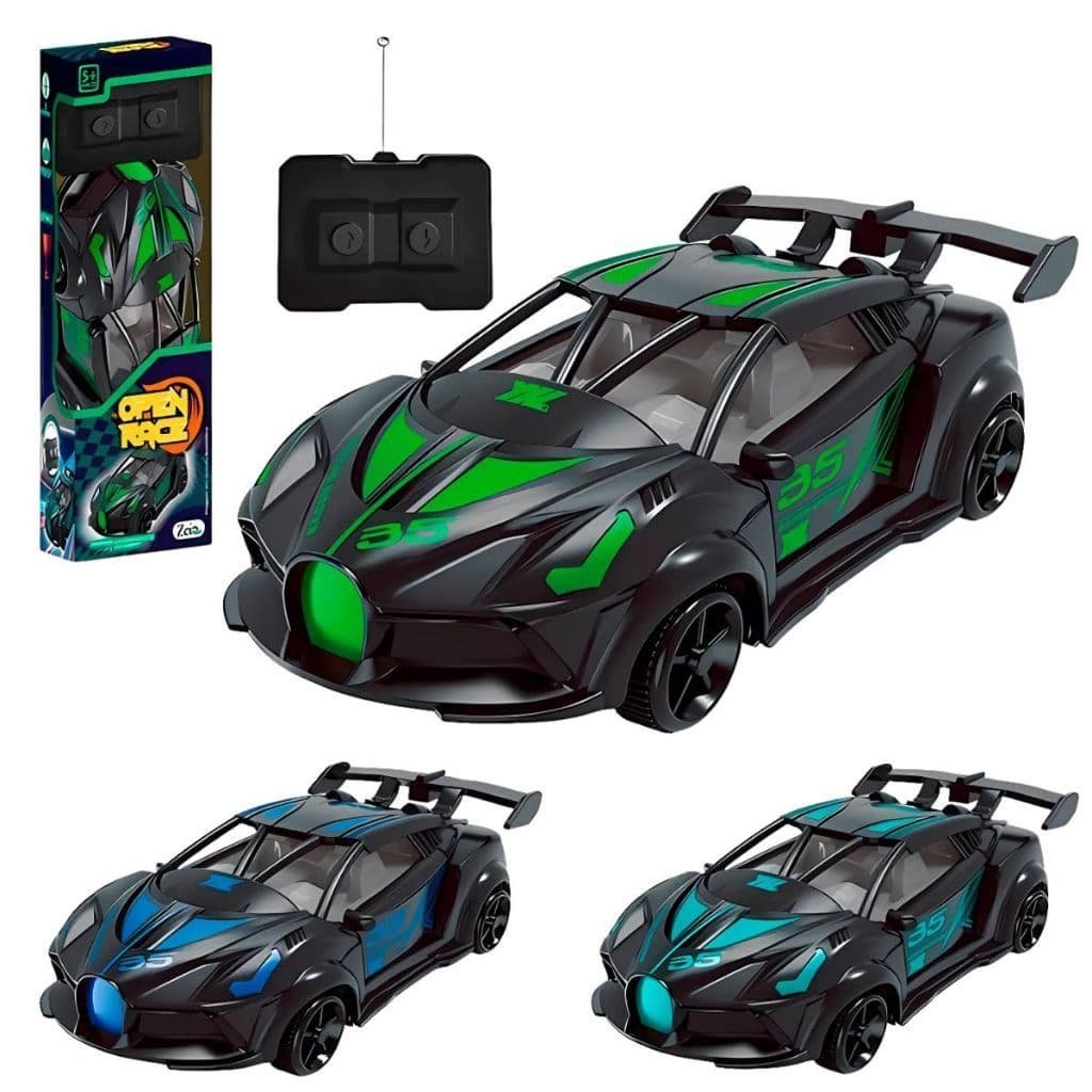 Carrinho Controle Remoto Racing Alta Velocidade Carro Corrida Infantil