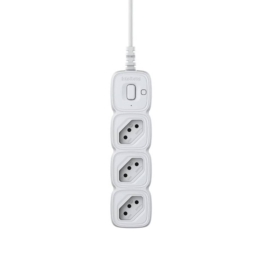 Protetor de linha com 3 tomadas Branco EPE 2003 Intelbras
