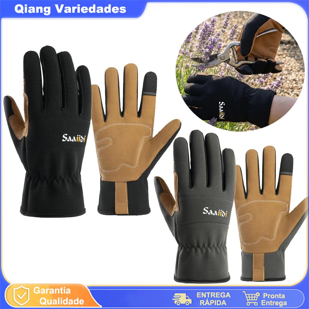 Luvas Jardinagem Multifuncionais Anti Corte Antiderrapantes