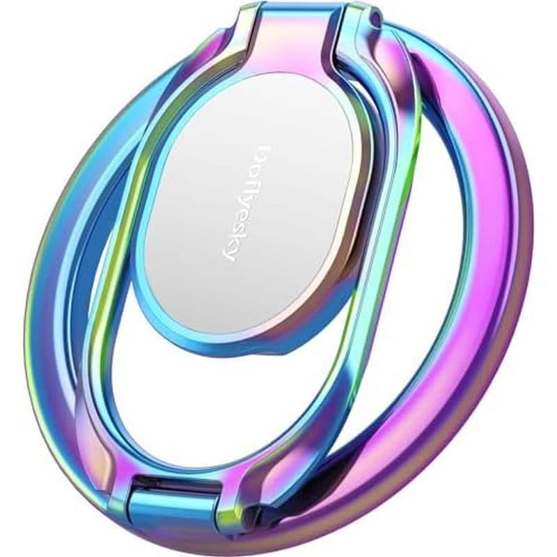 Suporte Magnético De Anel De Telefone Doflyesky Com Magsafe , Punho Dedo De Academia Duplo Ajustável Removível , Para iP
