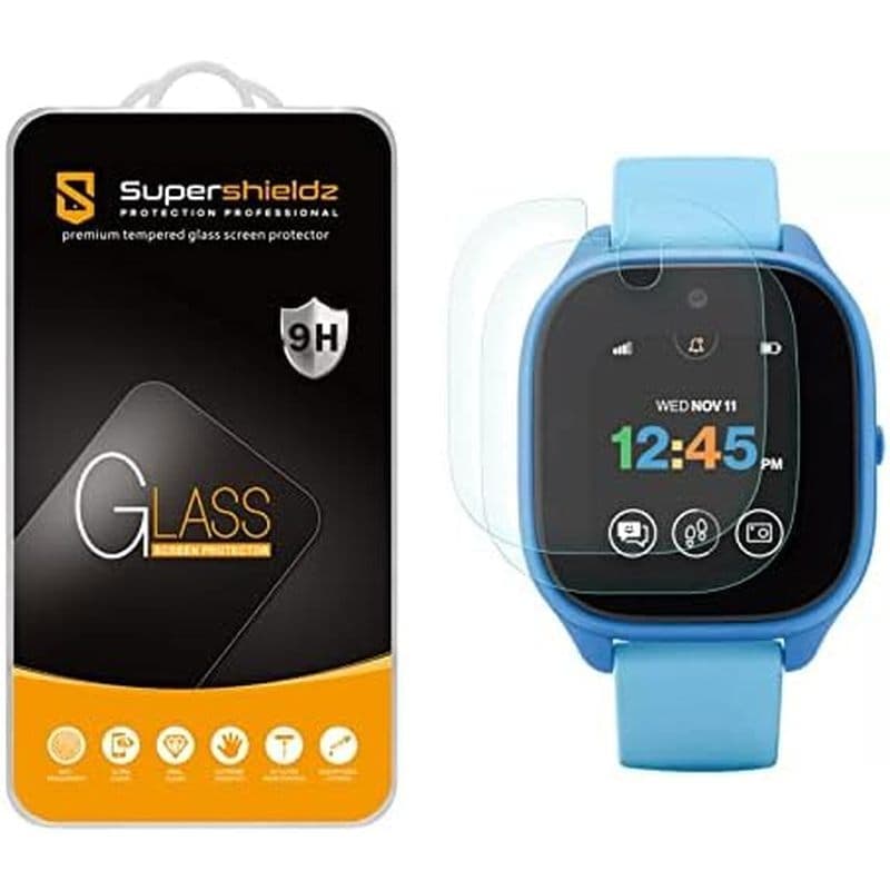 Supershieldz (2 Pacotes) Projetado Para Verizon (Gizmo Watch 3) Protetor De Tela De Vidro Temperado , Anti-Arranhões , S