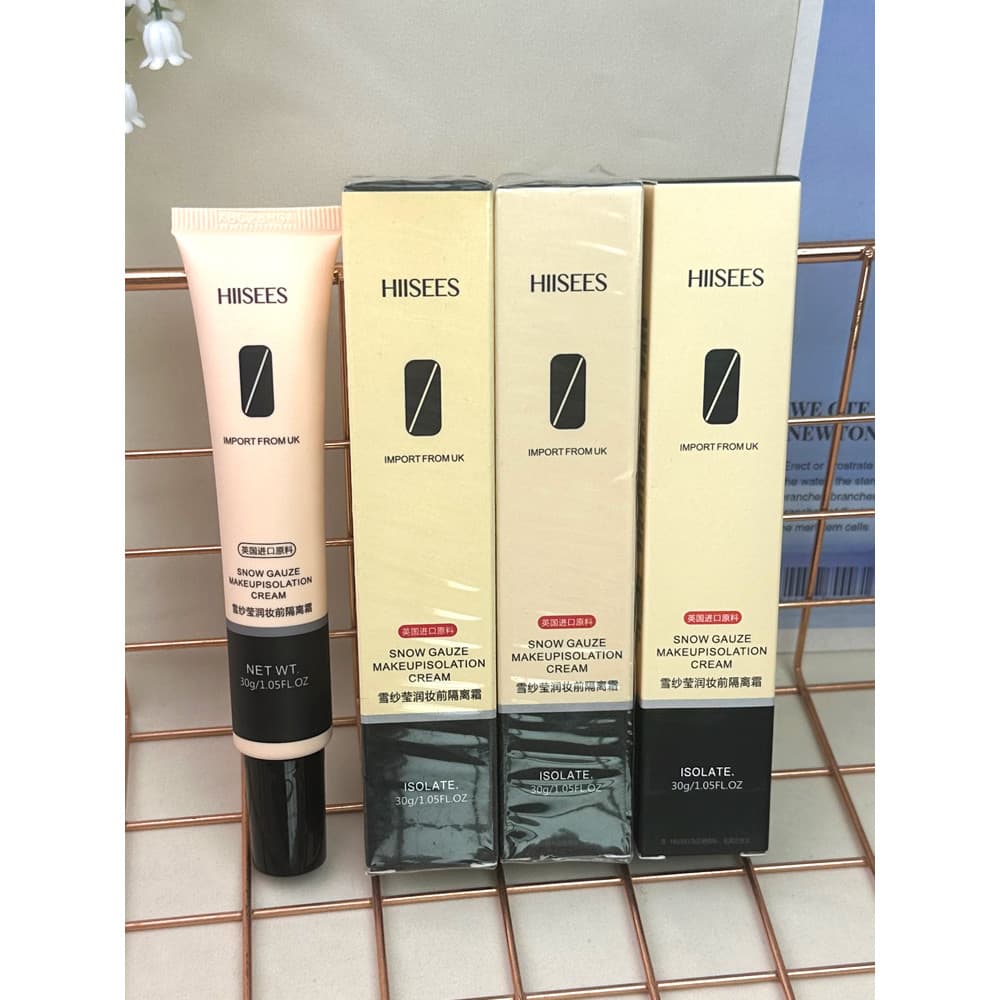 Hanse neve gaze iluminando maquiagem primer creme primer creme maquiagem primer hidratante brilho protetor solar correti
