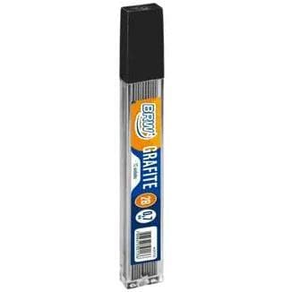 KIT 5 TUBOS DE GRAFITE P/LAPISEIRA 07 C/12 GF0702 - 2B - BRW
