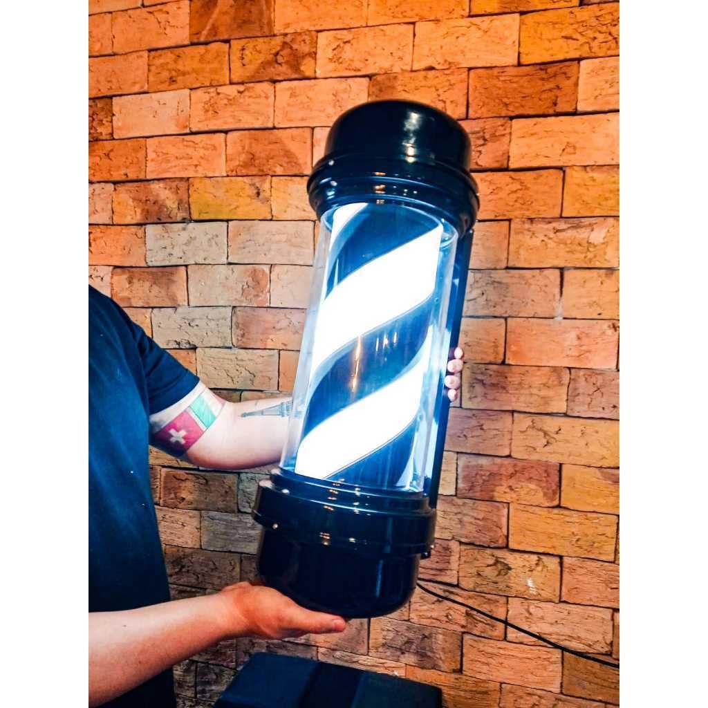 Barber Pole Gordinho 60cm All Black Megan