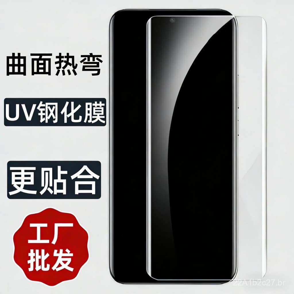 Telefone OnePlus 13 1+ACE3/2pro, OnePlus 11R, OnePlus 12, 10pro/8/9Pro, película de vidro temperado UV curvada.