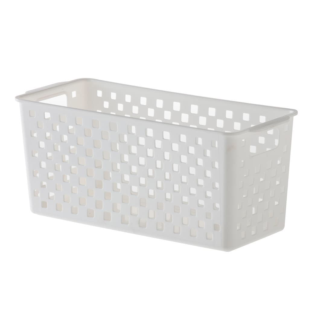 Cesto Organizador Quadratta 27X12X12 Branco - Paramount 893