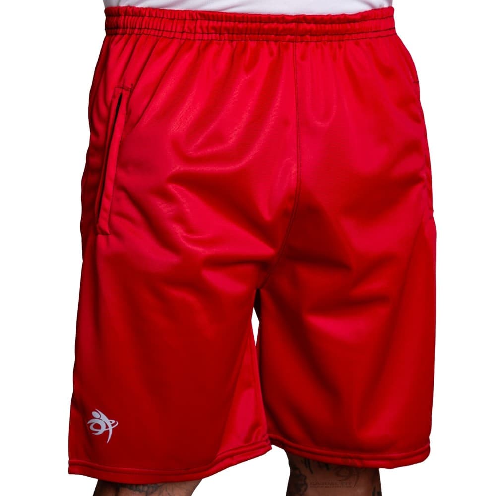 kit 2 Bermuda Short Dry Fit Refletivo Com Zíper Masculina Casual Esportes