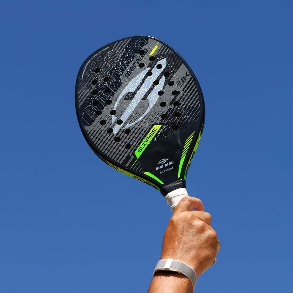 Raquete Mormaii Sunrise Beach Tennis Carbono 3K Resistente