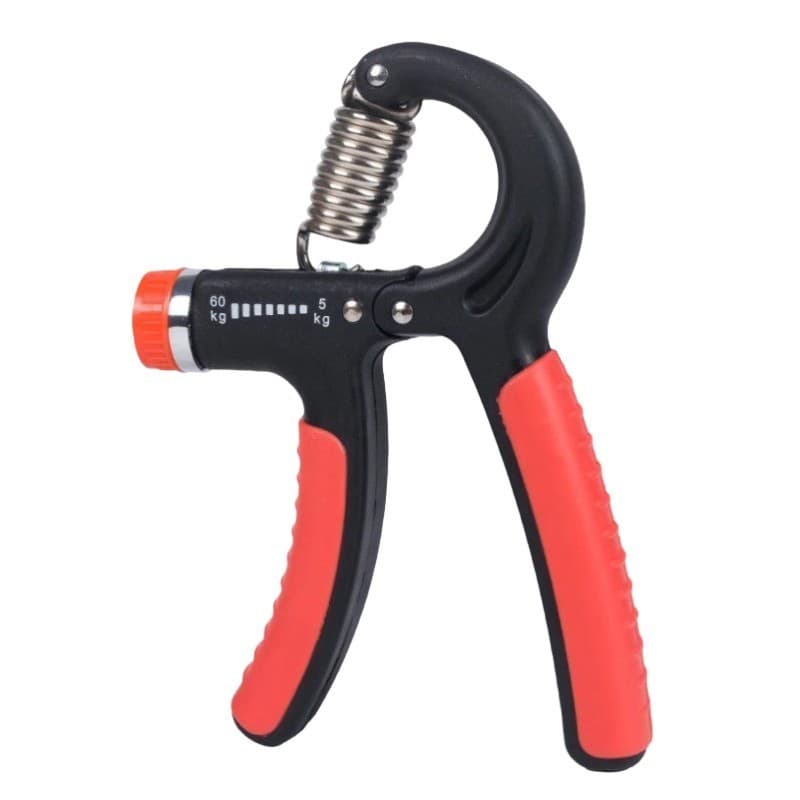 Fortalecedor De Pegada Hand Grip Regulavel 60kg Com Exercitador De Dedos  Treino Antebraço E Punho Lelong