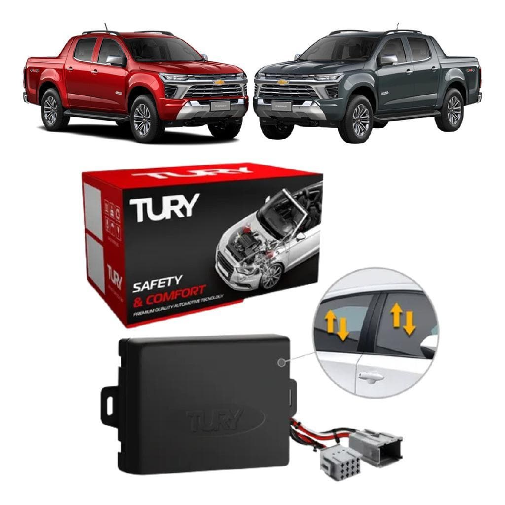 Módulo Automação Vidro Eletrico S10/ Trailblazer Tury 4.22as