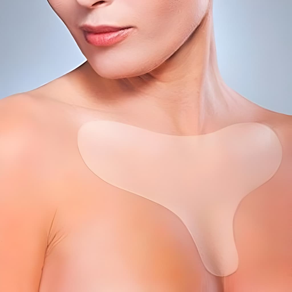 Anti Rugas Decote Colo Silicone Adesivo Estimulador de Colágeno Natural para Colo Marcas dos Seios