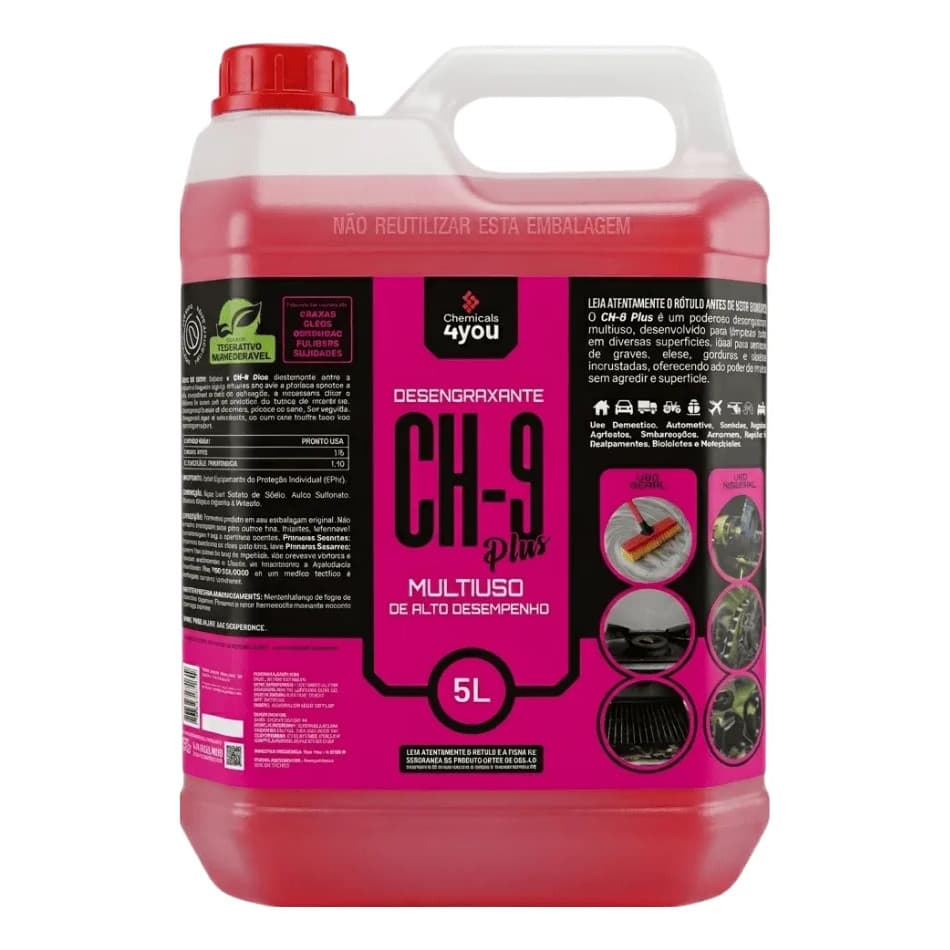 CH 9 PLUS DESENGRAXANTE MULTI USO GALAO 5L