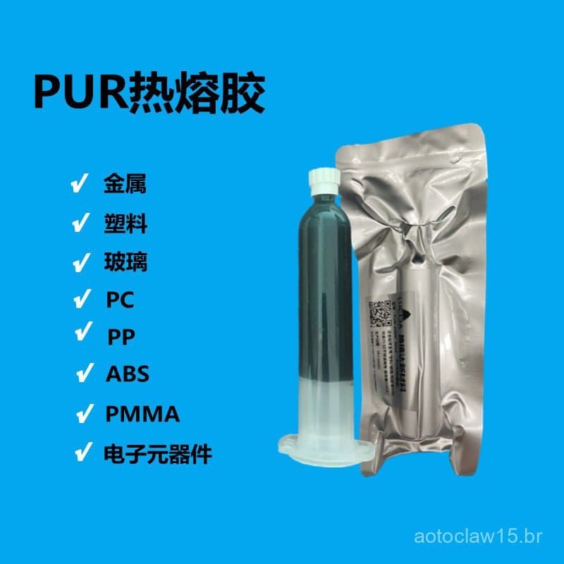 Cola PUR para PCBs de telas de tablets, alta viscosidade inicial, baixa viscosidade, selante para molduras de telas de c