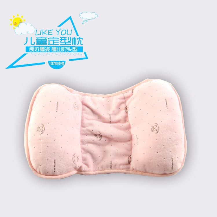 Bebê primavera verão respirável cabeça correta em forma de travesseiro de semente de cássia dormir lateral