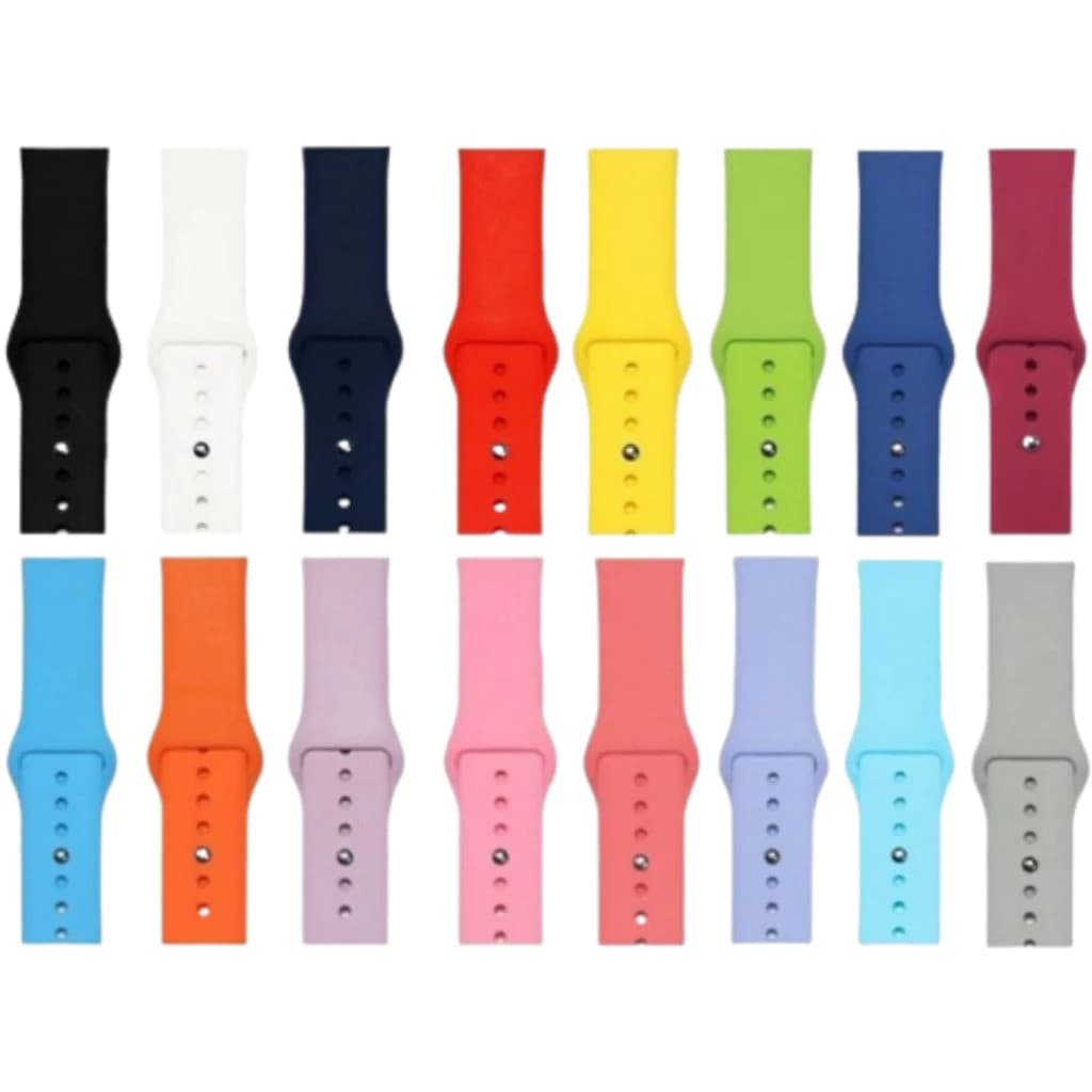 Pulseira De Silicone Apple Watch Compatível Com Relógio 42mm/44mm/45mm/49mm C0IC