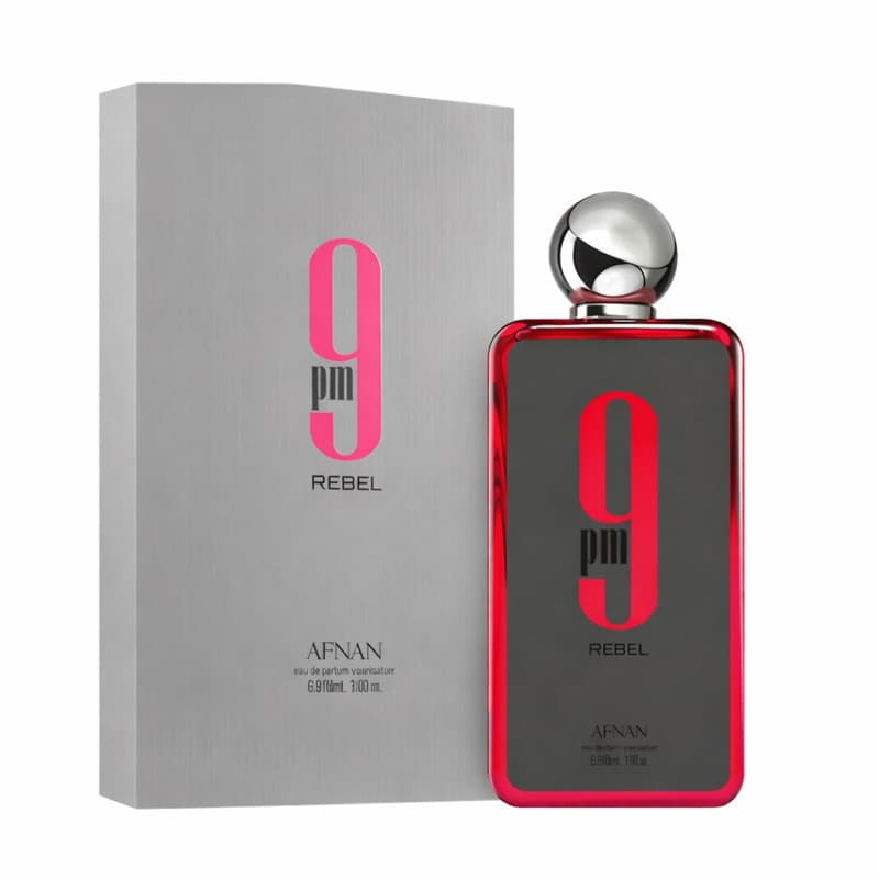 Perfume Árabe 9PM Rebel 100ml – Masculino Jovem, Moderno e Extremamente Atraente