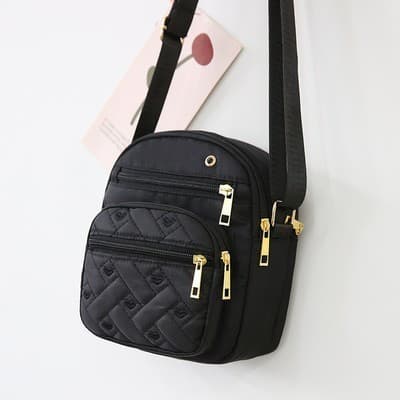 Leve saco do telefone móvel feminino mensageiro Mini leve pequeno saco de lona na moda All-Match à prova dwaterproof águ