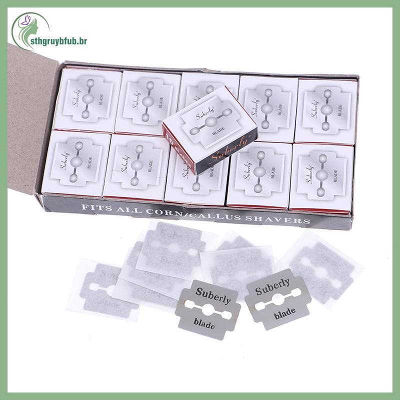 STHB Lâminas De Substituição De Aço , 10/100 Peças , Para Calos Da Pele , Removedor Duro , Máquina De Pedicure De Pés Ar