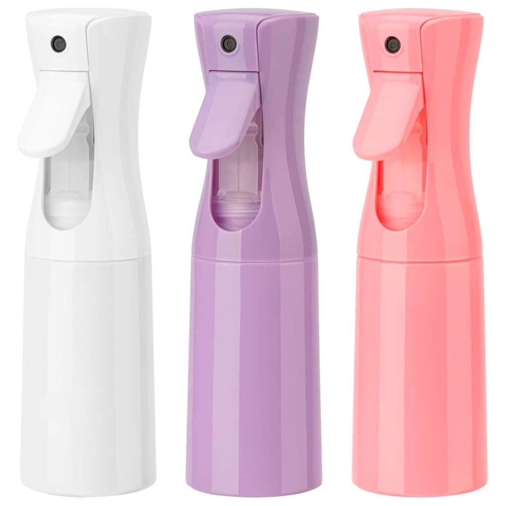 Borrifador Névoa Fina Cabelo Cacheado Jato Continuo Salão Cabeleireiro Frasco Spray Pulverizador Profissional 200ml