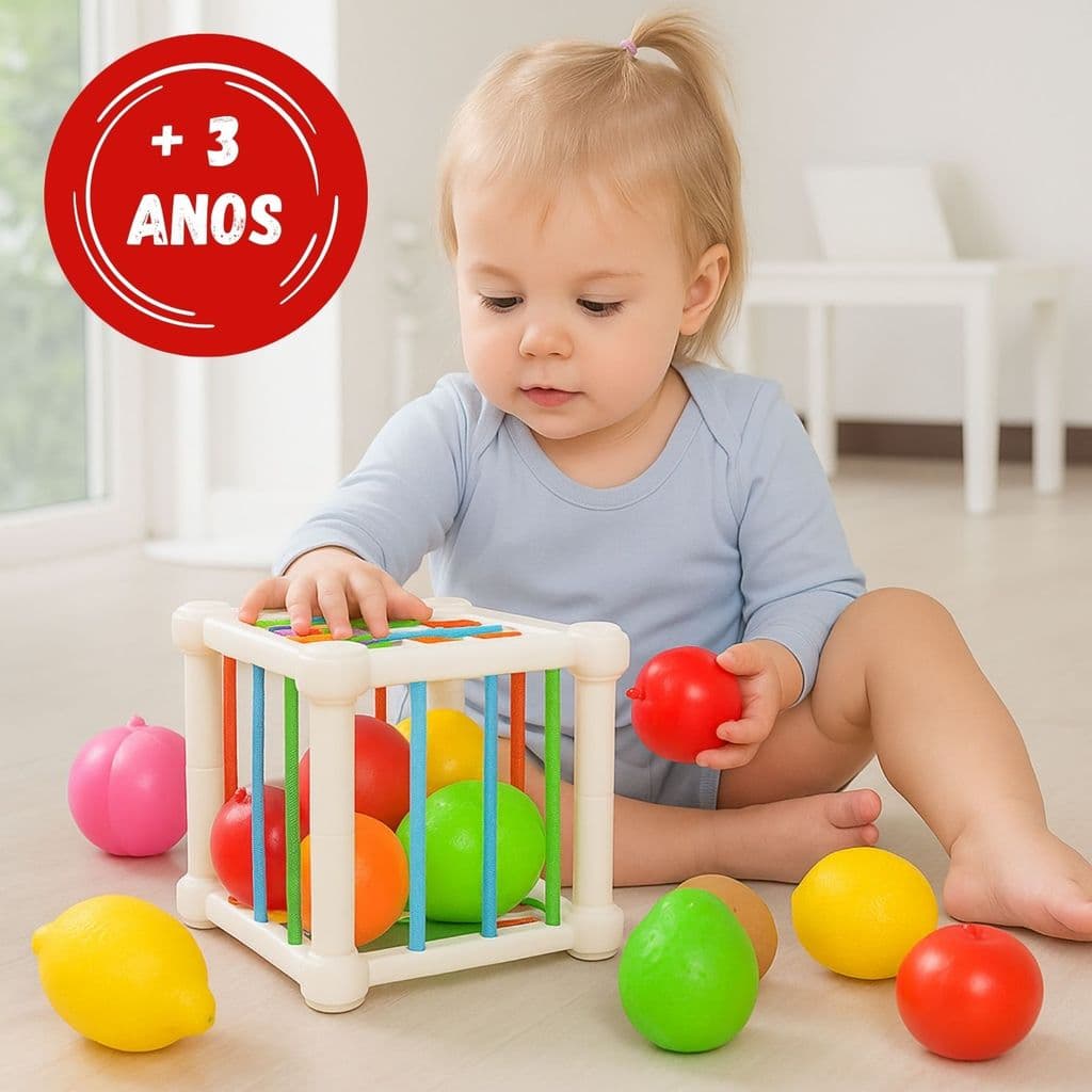 Cubo Sensorial Brinquedos Montessori Bebê Brinquedos Pedagogicos Brinquedo Educativo