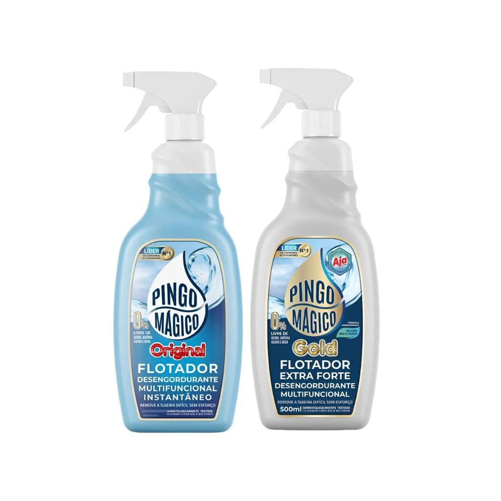 KIT Pingo Magico Original 500ml + Pingo Magico Gold 500ml