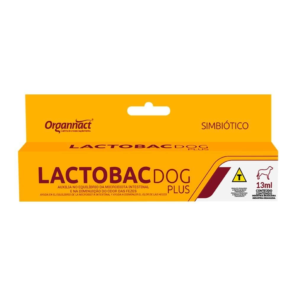 Lactobac Dog Plus 13ml Original Suplemento Nutricional para Cães