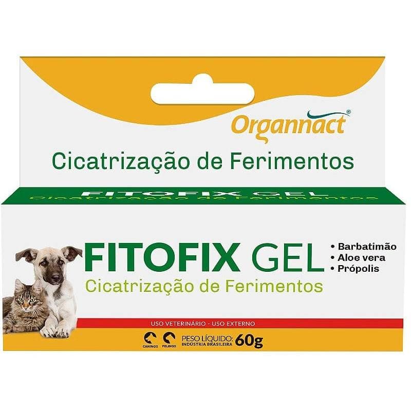 Fitofix Gel 60g Original Cuidado e Bem-Estar Animal