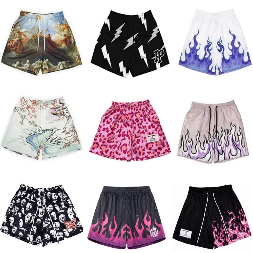 shorts De Basquete , Esportivos Americanos Masculinos Ginástica Da Moda