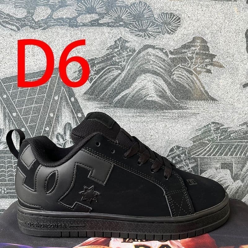 D DC tênis plano clássico Retro tênis masculino antiderrapante resistente ao desgaste casal tênis feminino Casual All-ma