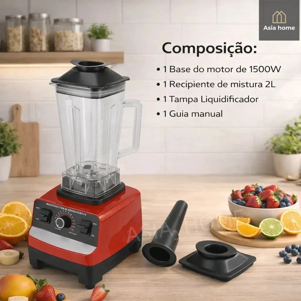 Liquidificador Industrial Professional 1500w 32.000giros/m