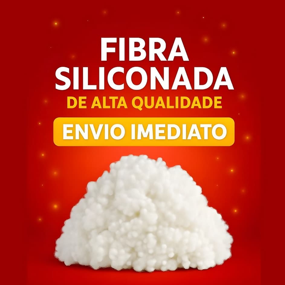 KIT 1 2 KG e 500G Fibra de ANTIALERGICA enchimento almofadas sofá artesanato