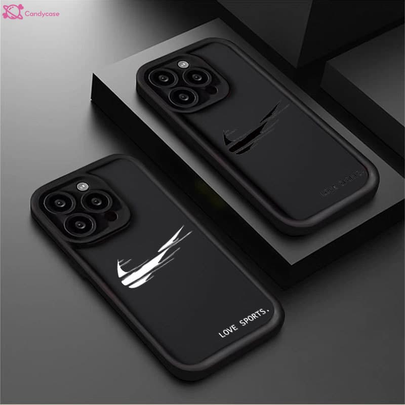 Capa Para iPhone 17 16 15 14 13 12 11 Pro Max Plus Air XR Anti Queda Silicone Amor Esportes Softcase Doces