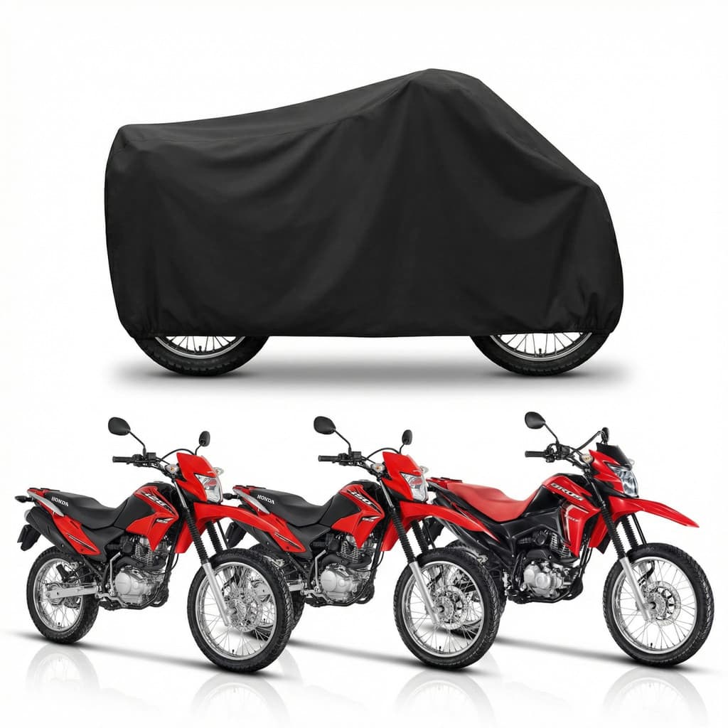 Capa Cobrir Moto Anti Risco Impermeável Honda Nxr 160 Bros
