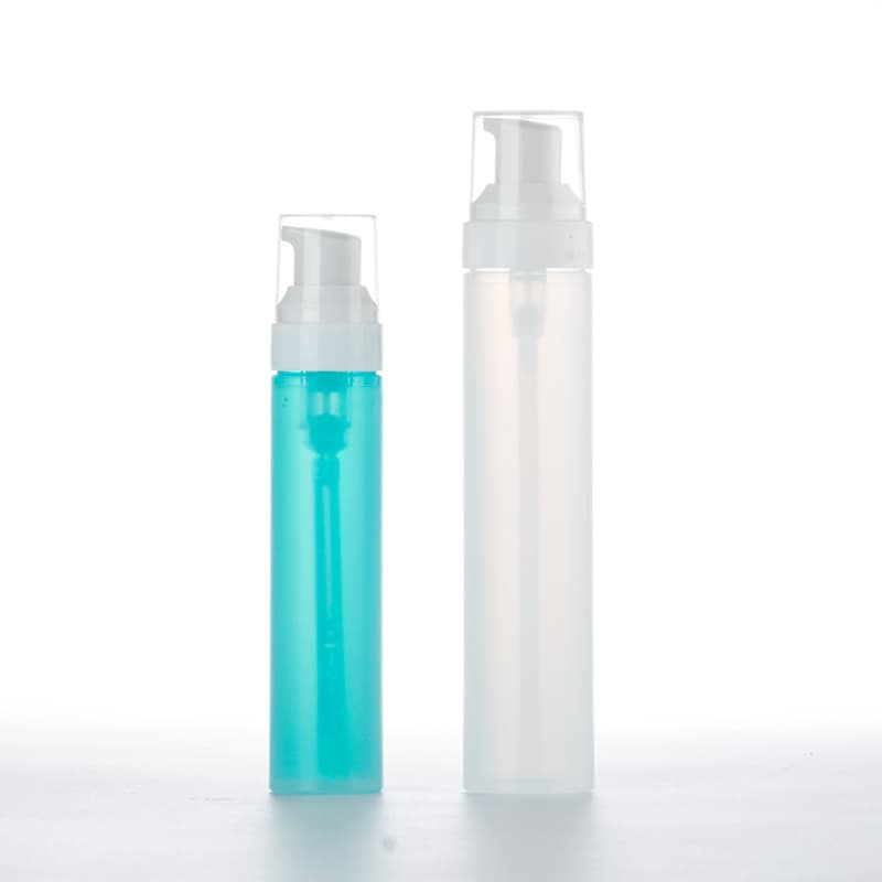 Garrafa de loção fosca, garrafa de bico, Gel de Toner, base líquida, essência, tipo Push, Sub-engarrafamento, viagem, po