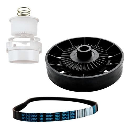Kit Came Polia Lisa Correia compatível Lavadora Brastemp Consul