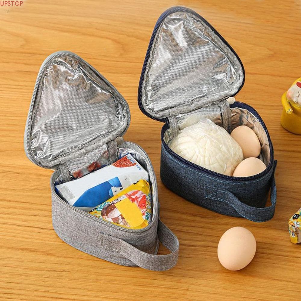 Sacola Térmica Do Almoço Refrigerador De UPSTOP , Saco Triangular Portátil Durável Da Isolação , Mini Lancheira Folha De