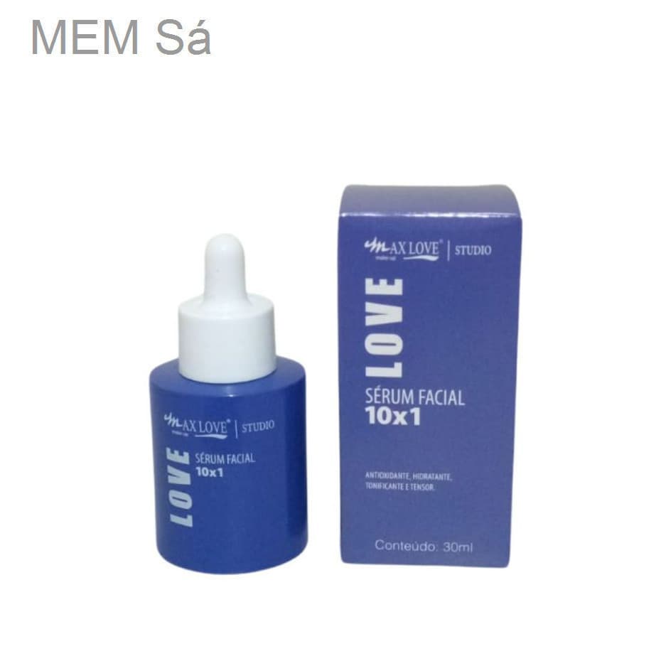 (V)✨ Sérum Facial 10 em 1 Azul Max Love – Hidratação, Renovação e Antissinais7DJY