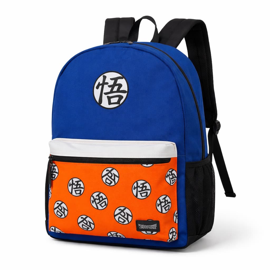 Mochila de Costas Escolar Grande Resistente Dragon Ball Z Passeio Escolar Infantil